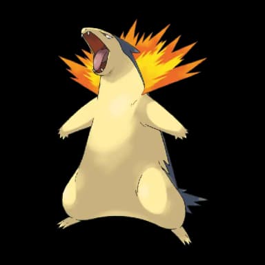 Coloriage Typhlosion
