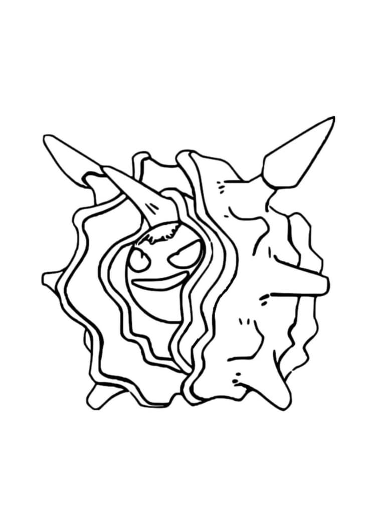 Coloriage Crustabri (A4) à imprimer