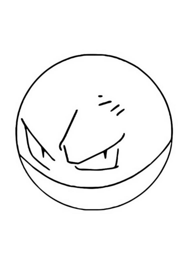 Coloriage Électrode (A4) à imprimer
