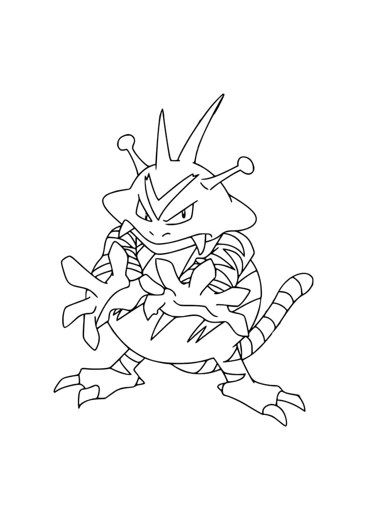 Coloriage Élektek (A4) à imprimer