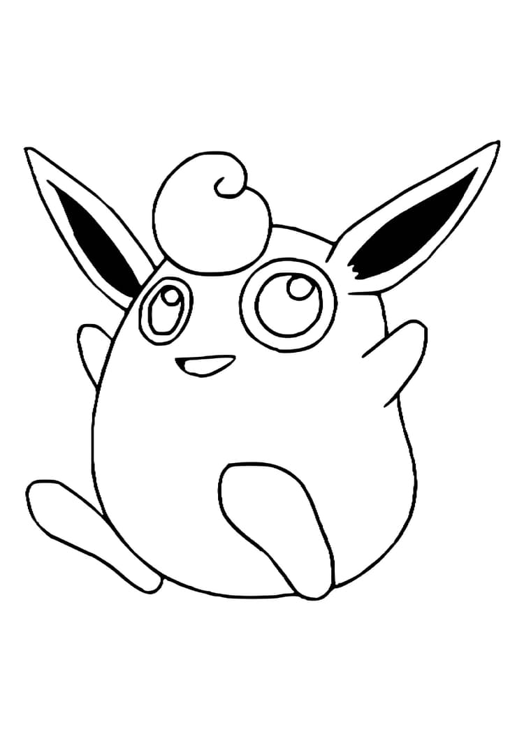 Coloriage Grodoudou (A4) à imprimer