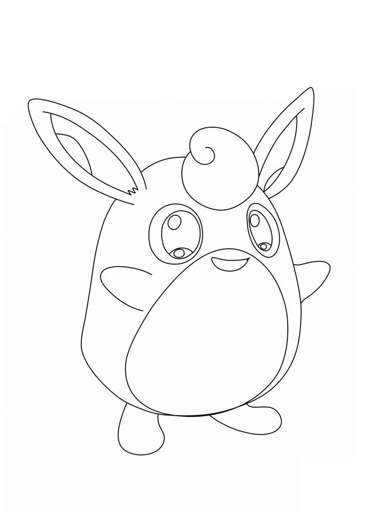 Coloriage Grodoudou (A4) à imprimer