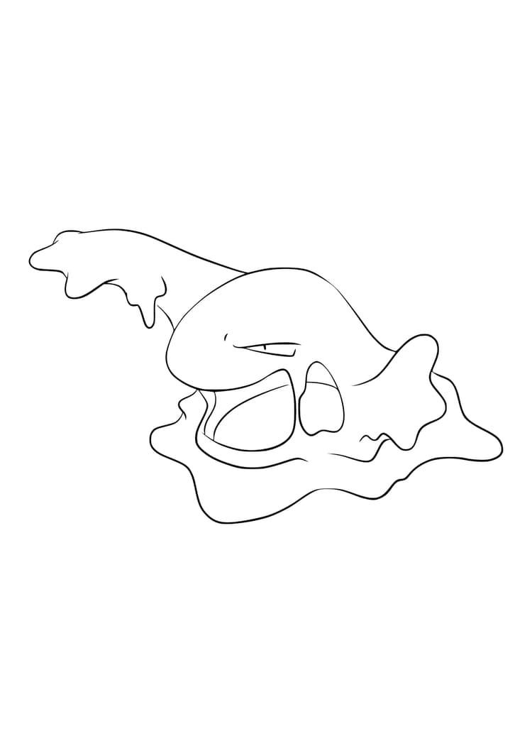 Coloriage Grotadmorv (A4) à imprimer