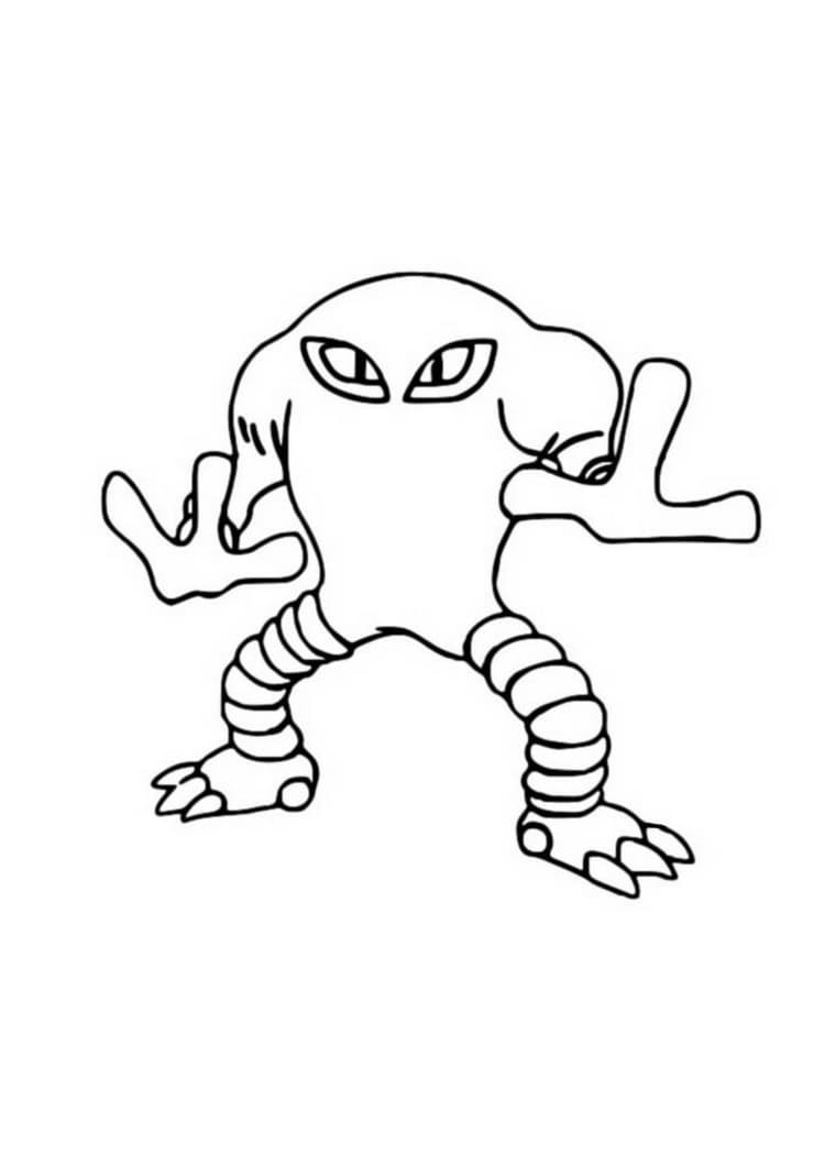 Coloriage Kicklee (A4) à imprimer