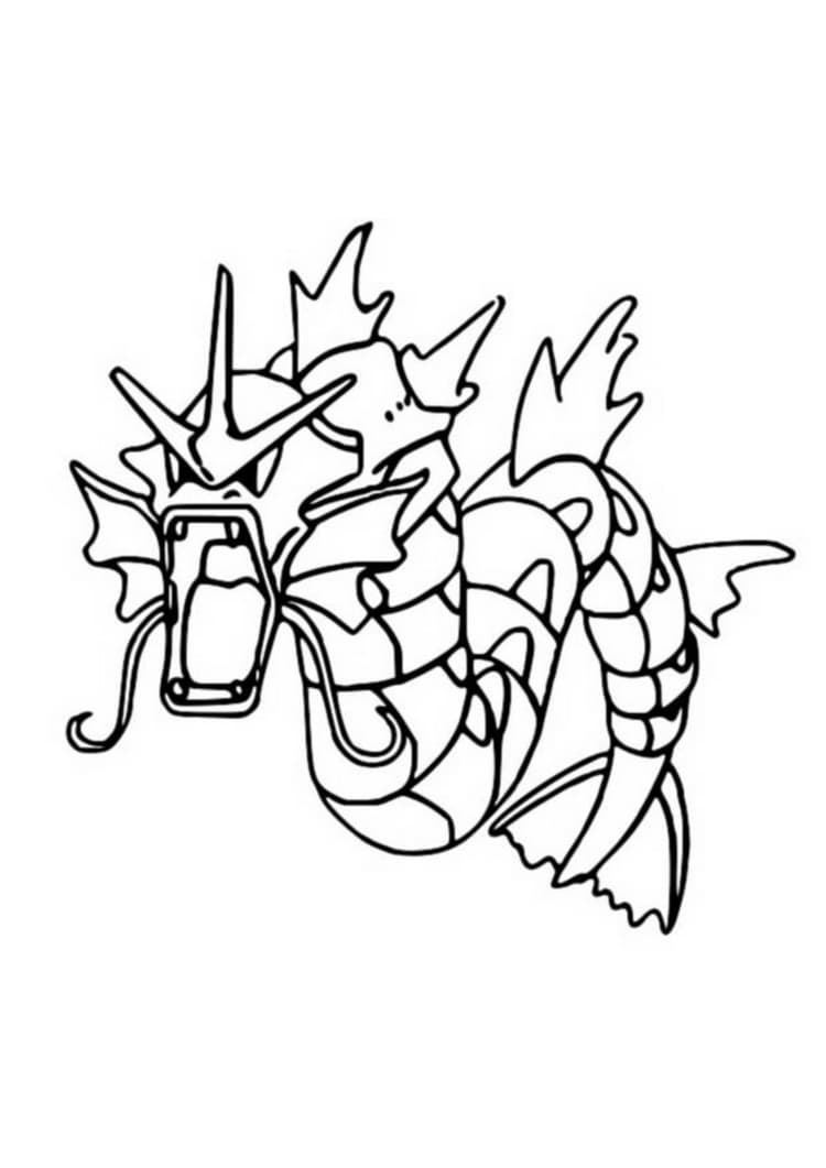 Coloriage Léviator (A4) à imprimer