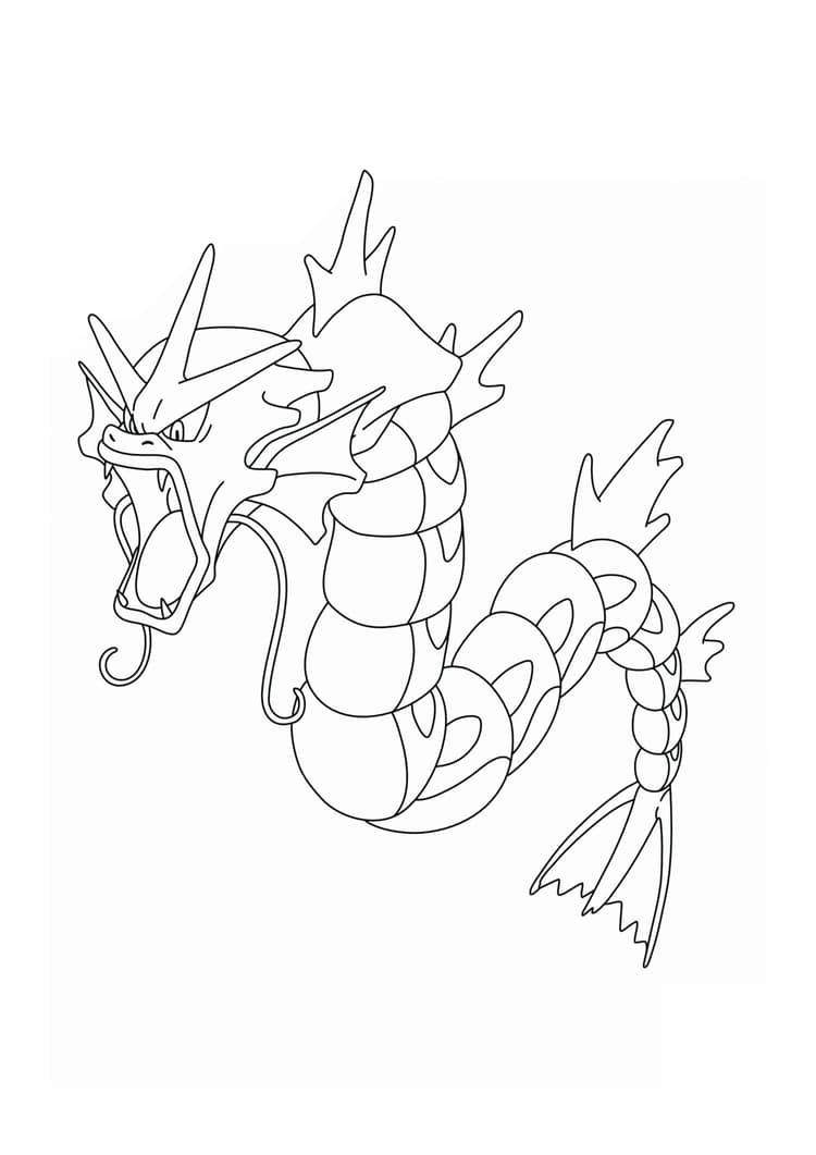 Coloriage Léviator (A4) à imprimer