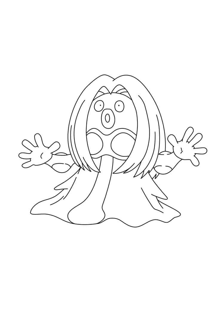 Coloriage Lippoutou (A4) à imprimer