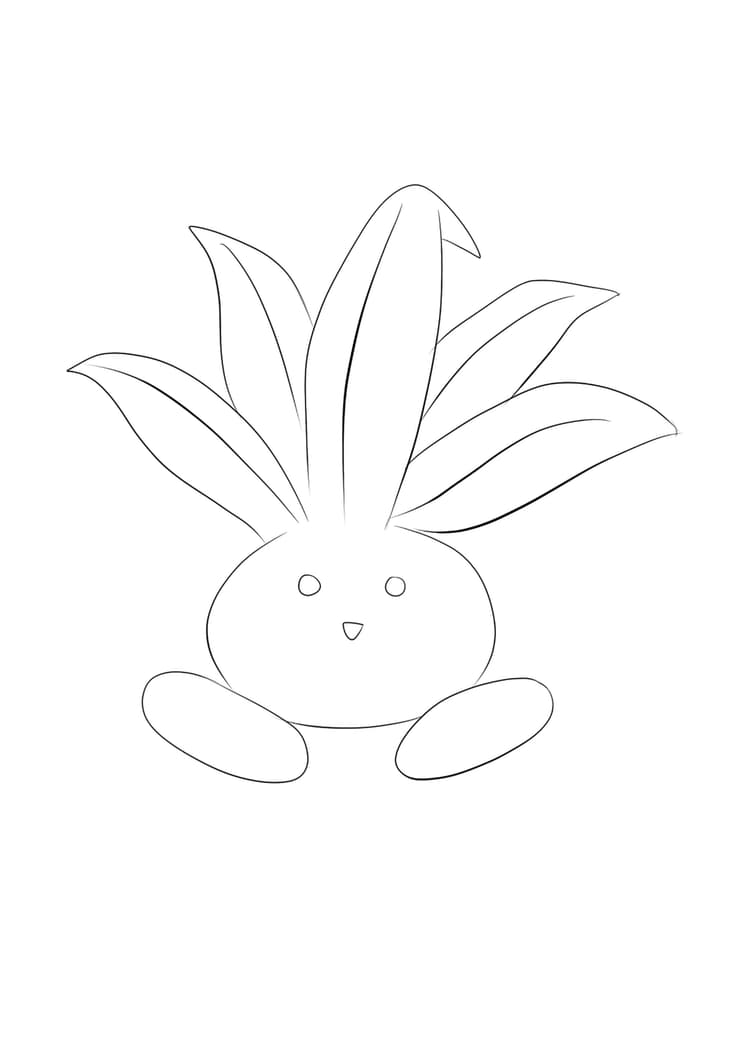 Coloriage Mystherbe (A4) à imprimer