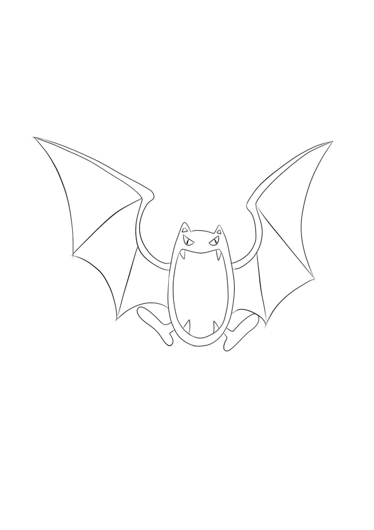 Coloriage Nosferalto (A4) à imprimer