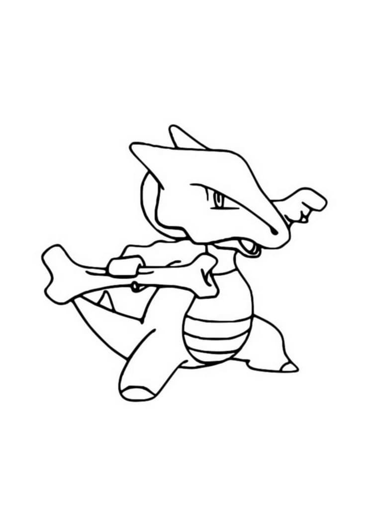 Coloriage Ossatueur (A4) à imprimer