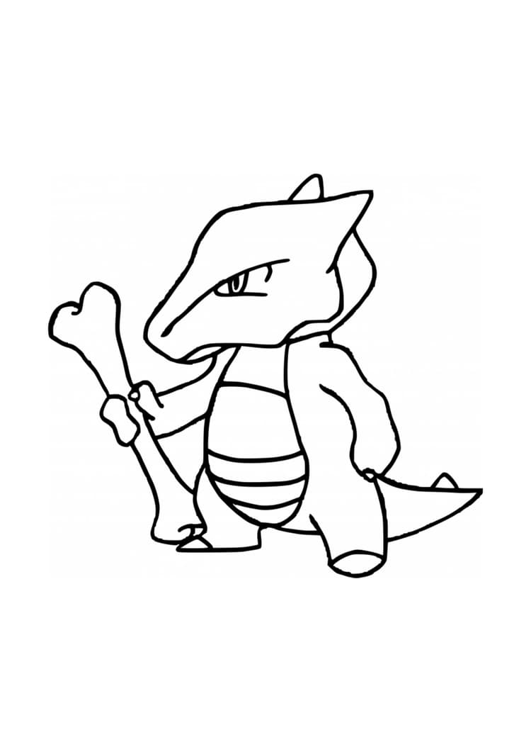 Coloriage Ossatueur (A4) à imprimer