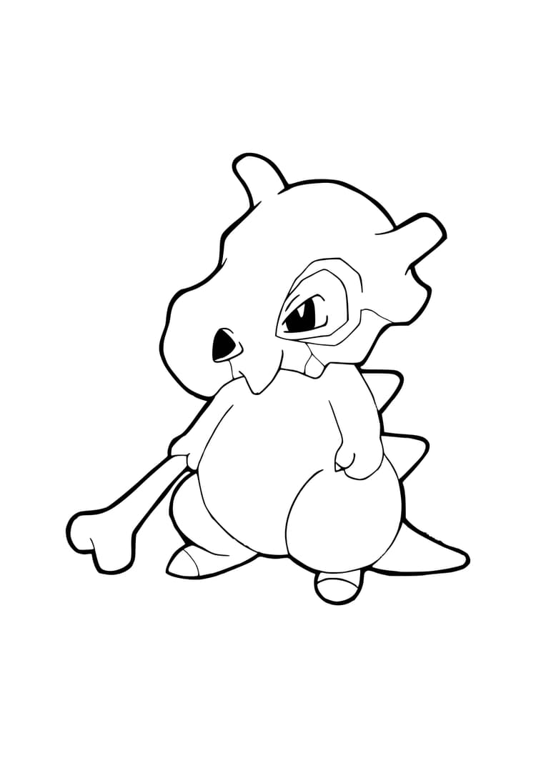 Coloriage Osselait (A4) à imprimer