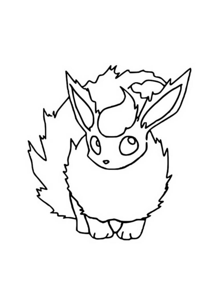Coloriage Pyroli (A4) à imprimer