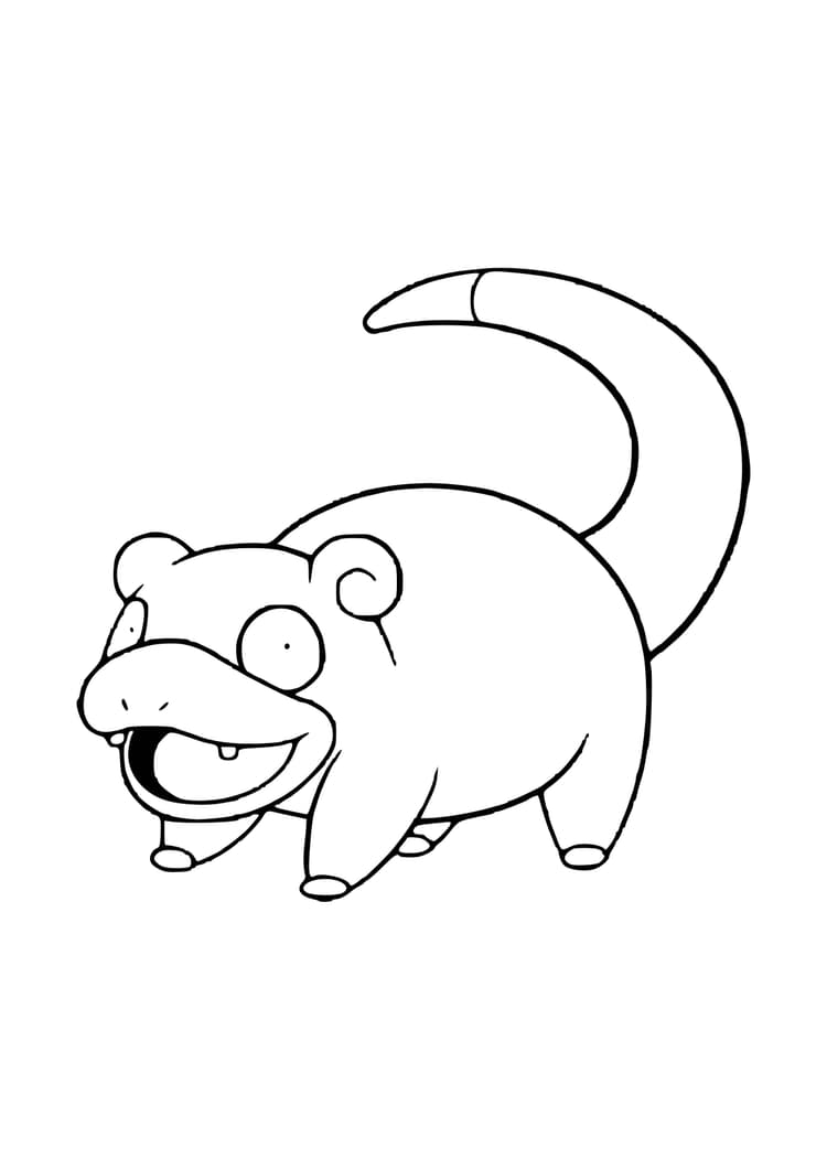 Coloriage Ramoloss (A4) à imprimer