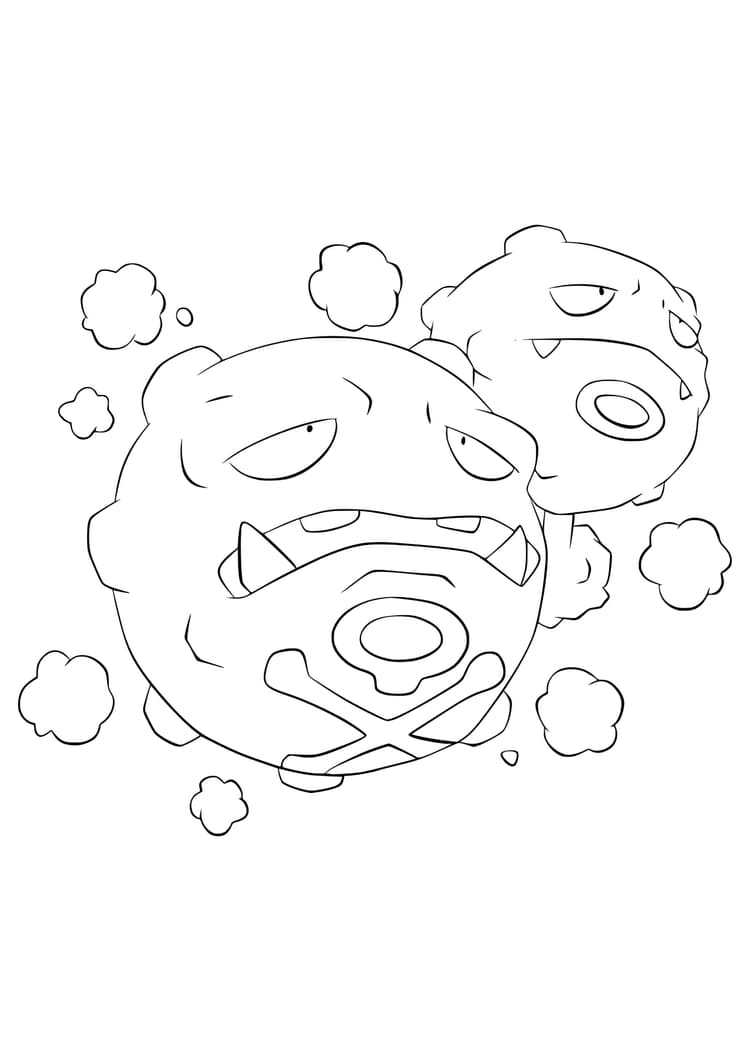 Coloriage Smogogo (A4) à imprimer