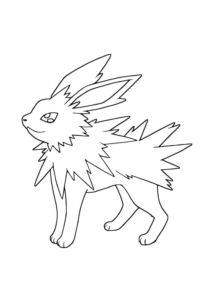 Coloriage Voltali (A4) à imprimer