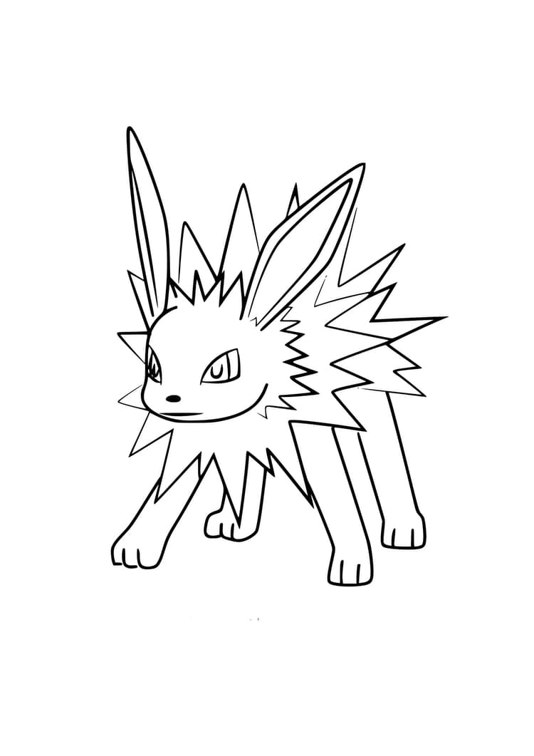 Coloriage Voltali (A4) à imprimer