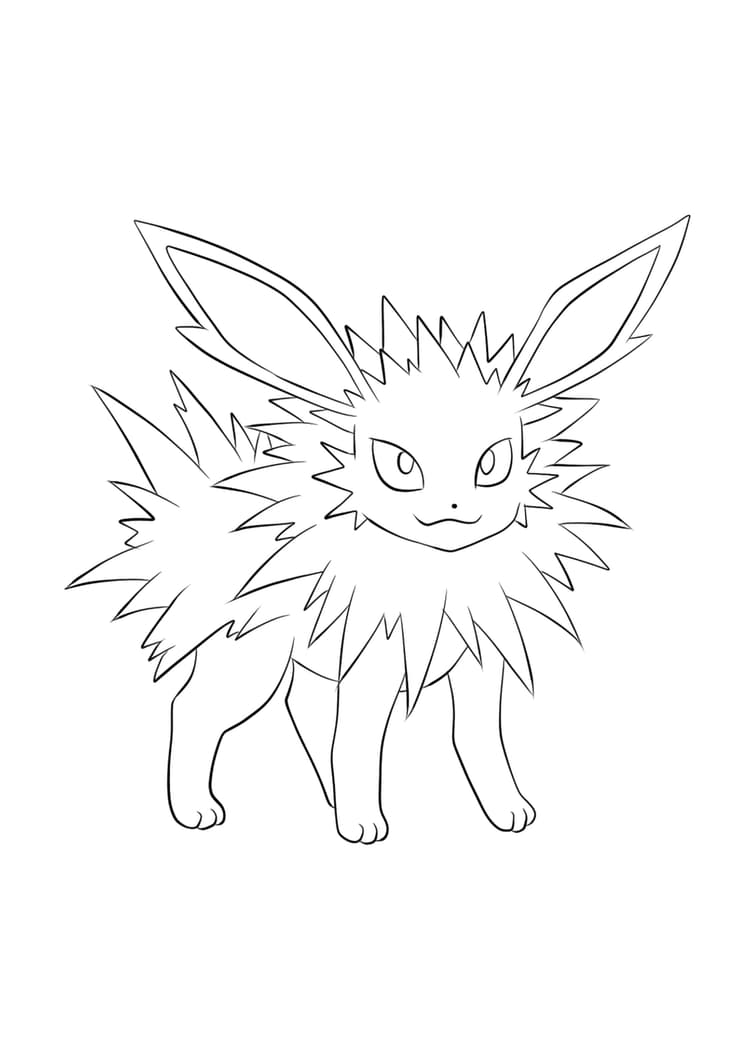 Coloriage Voltali (A4) à imprimer