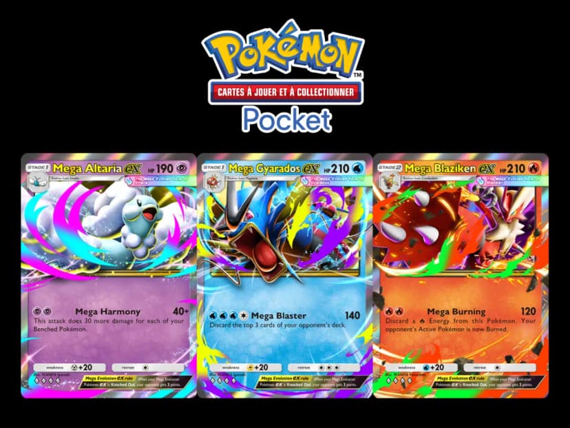 Ces trois cartes Méga-Évolutions EX risquent de changer la méta pour toujours