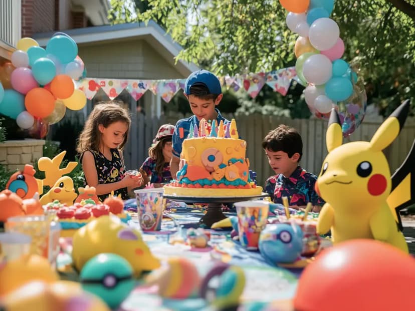 Comment organiser un anniversaire Pokémon ? Jeux, déco et astuces incontournables