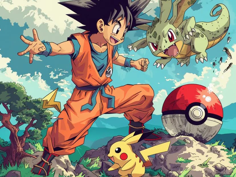 Héritage de Dragon Ball dans Pokémon