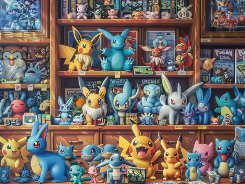 Où trouver les figurines et autres accessoires du célèbre manga Pokémon ?